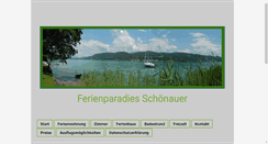 Desktop Screenshot of ferienparadies-schoenauer.com